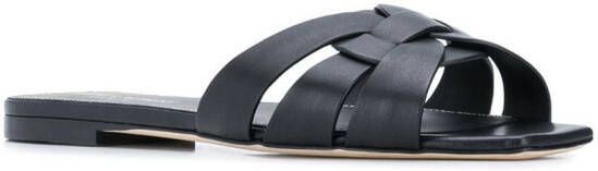 Saint Laurent Tribute sandalen Zwart