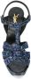 Saint Laurent Tribute sandalen Blauw - Thumbnail 4
