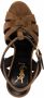 Saint Laurent Tribute sandalen met plateauzool Bruin - Thumbnail 4