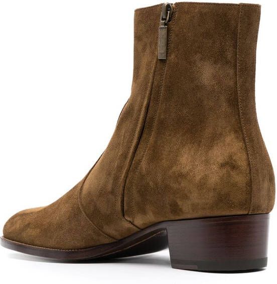 Saint Laurent Wyatt laarzen Beige