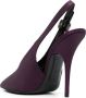 Saint Laurent Yasmeen 115mm slingback pumps Paars - Thumbnail 3