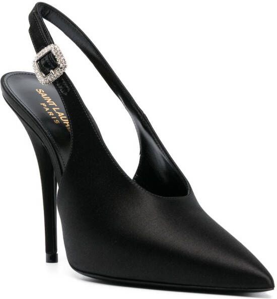 Saint Laurent Slingback pumps Zwart