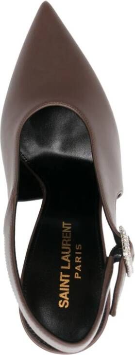 Saint Laurent Yasmeen slingback pumps Bruin