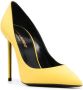 Saint Laurent Zoe pumps met puntige neus Geel - Thumbnail 2