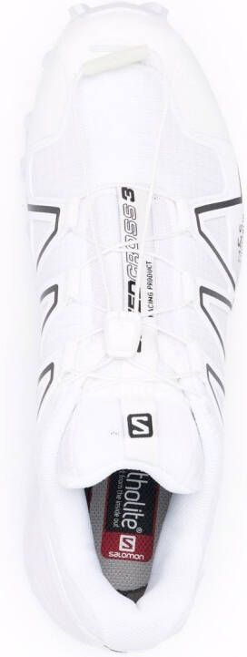 Salomon Sneakers met logoprint Wit