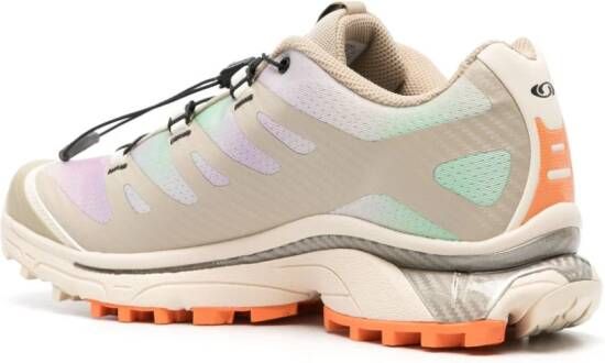 Salomon XT-4 OG Aurora Borealis sneakers met colourblocking Beige