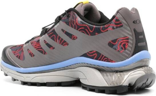 Salomon XT-4 OG Topography low-top sneakers Grijs