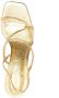 SANDRO 80 mm Faye metallic sandalen met bandjes Goud - Thumbnail 4