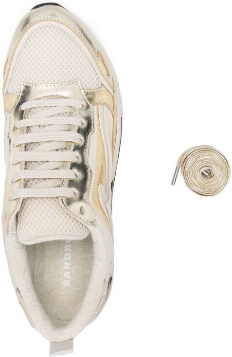 SANDRO Low-top sneakers Goud