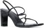 SANDRO 80 mm sandalen met bandjes Zwart - Thumbnail 2