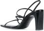 SANDRO 80 mm sandalen met bandjes Zwart - Thumbnail 3