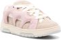 SANTHA Sneakers met vlakken Beige - Thumbnail 2