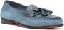 Santoni Andrea suėde loafers Blauw - Thumbnail 2