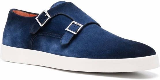 Santoni Atlantis gespschoenen Blauw