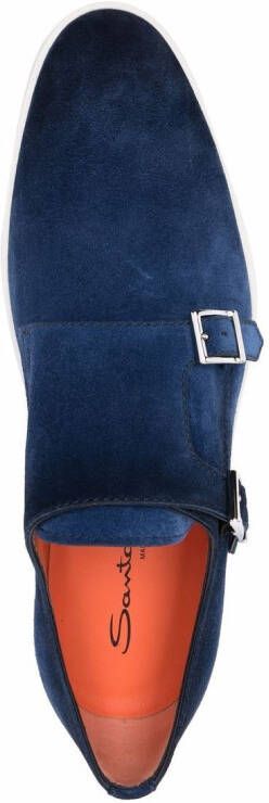 Santoni Atlantis gespschoenen Blauw