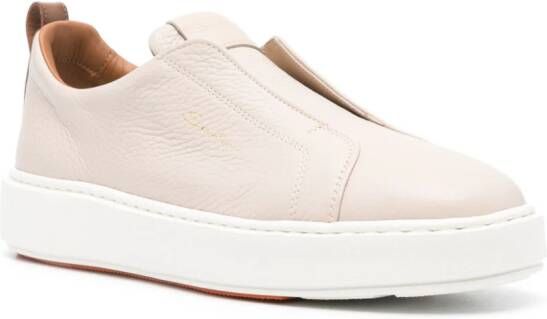 Santoni Barscy sneakers met logoprint Roze