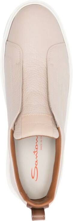 Santoni Barscy sneakers met logoprint Roze