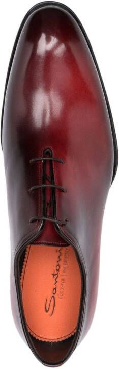 Santoni Oxford schoenen Rood