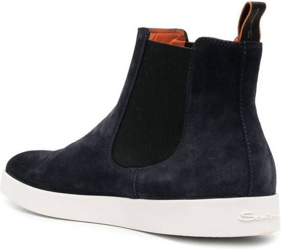 Santoni Chelsea enkellaarzen Blauw