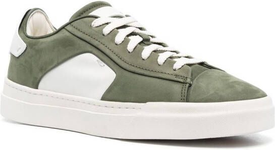 Santoni Darts low-top sneakers Groen