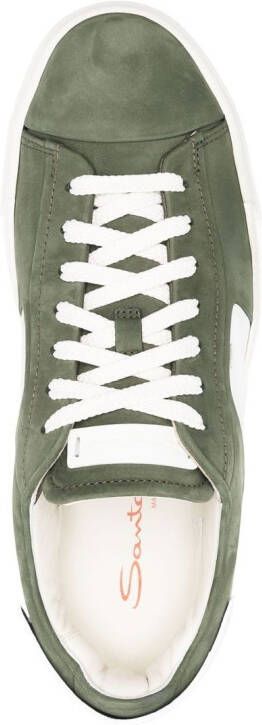 Santoni Darts low-top sneakers Groen