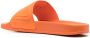 Santoni Slippers met logo-reliëf Oranje - Thumbnail 3