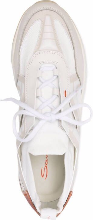 Santoni Deftness low-top sneakers Wit