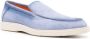 Santoni Loafers met denim print Blauw - Thumbnail 2