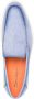Santoni Loafers met denim print Blauw - Thumbnail 4