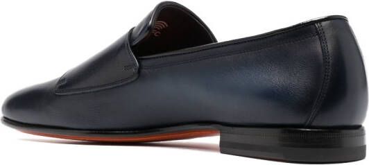 Santoni Dolorous gespschoenen Blauw