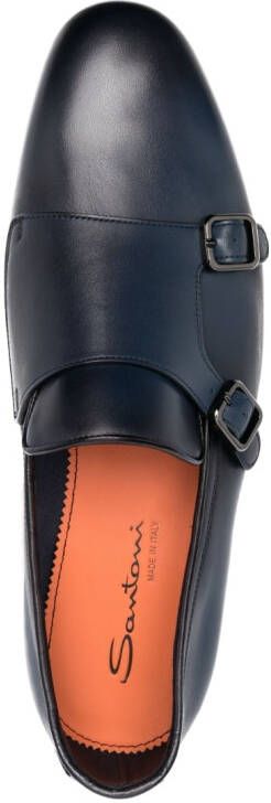 Santoni Dolorous gespschoenen Blauw