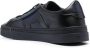 Santoni Double Buckle leren sneakers Blauw - Thumbnail 3