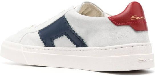 Santoni Double Buckle low-top sneakers Blauw