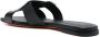 Santoni Leren sandalen Zwart - Thumbnail 3