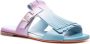 Santoni Dua sandalen met franje Blauw - Thumbnail 2