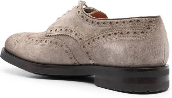 Santoni Emil leren brogues Beige