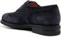 Santoni Emil suède brogues Blauw - Thumbnail 3