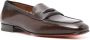 Santoni Figaro leren loafers Bruin - Thumbnail 2