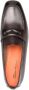 Santoni Figaro leren loafers Bruin - Thumbnail 4