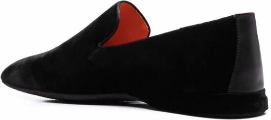 Santoni Gaston slip-on loafers Zwart