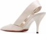 Santoni Geknoopte slingback pumps Beige - Thumbnail 3