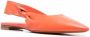 Santoni Geknoopte slingback sandalen Oranje - Thumbnail 2