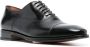 Santoni Gelakte Oxford schoenen Zwart - Thumbnail 2
