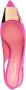 Santoni Geribbelde pumps Roze - Thumbnail 4