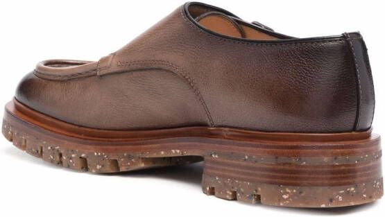 Santoni Gespschoenen Bruin