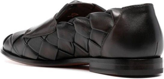 Santoni Gespschoenen Bruin