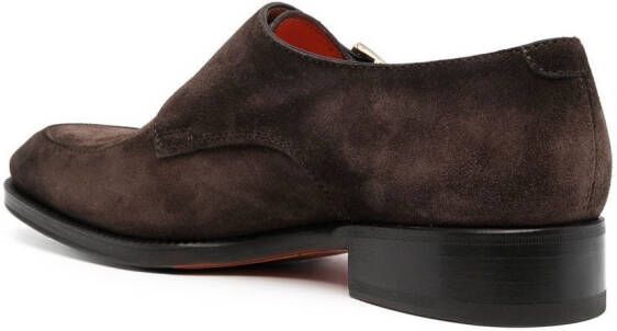 Santoni Gespschoenen Bruin
