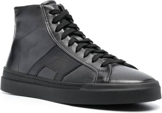 Santoni Ging high-top sneakers Zwart