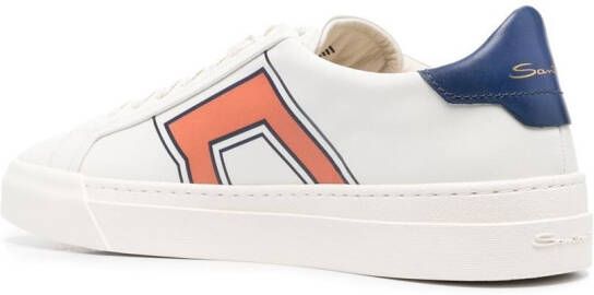 Santoni Low-top sneakers Wit