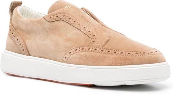 Santoni Gyan low-top sneakers Beige